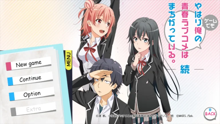 Yahari Game demo Ore no Seishun Love Come wa Machigatteiru. Zoku