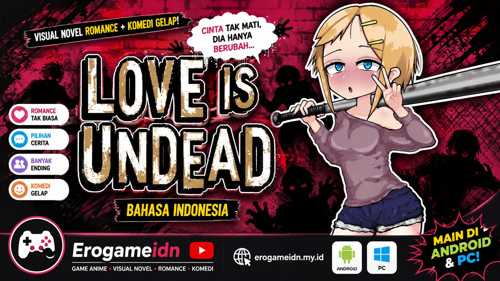 LOVE IS UNDEAD Bahasa Indonesia